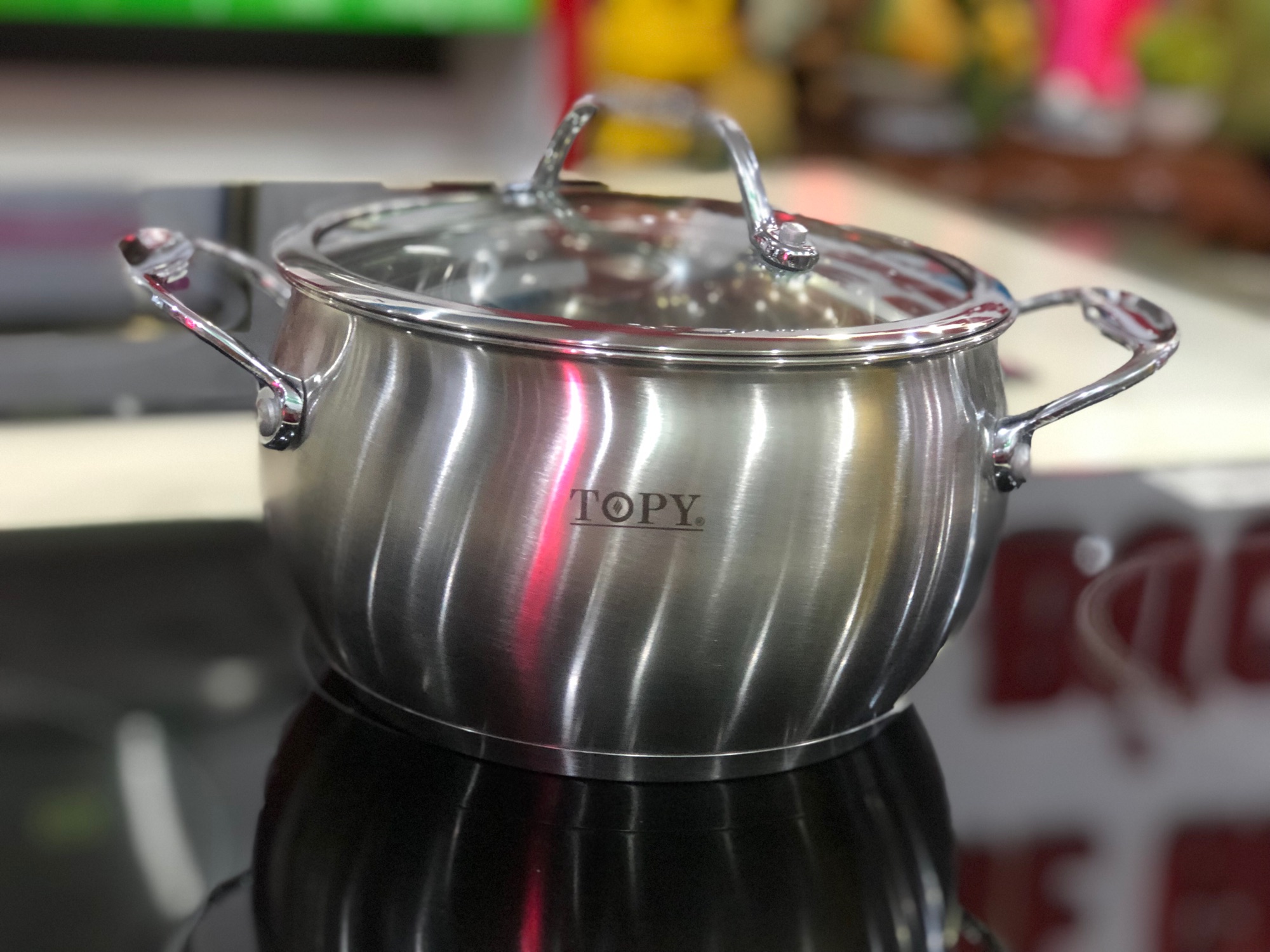 Bộ nồi inox Topy  5 món đây từ cao cấp
