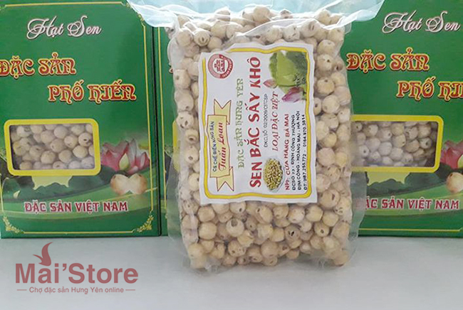 Hạt Sen khô Hưng Yên (túi hút chân không 1kg)