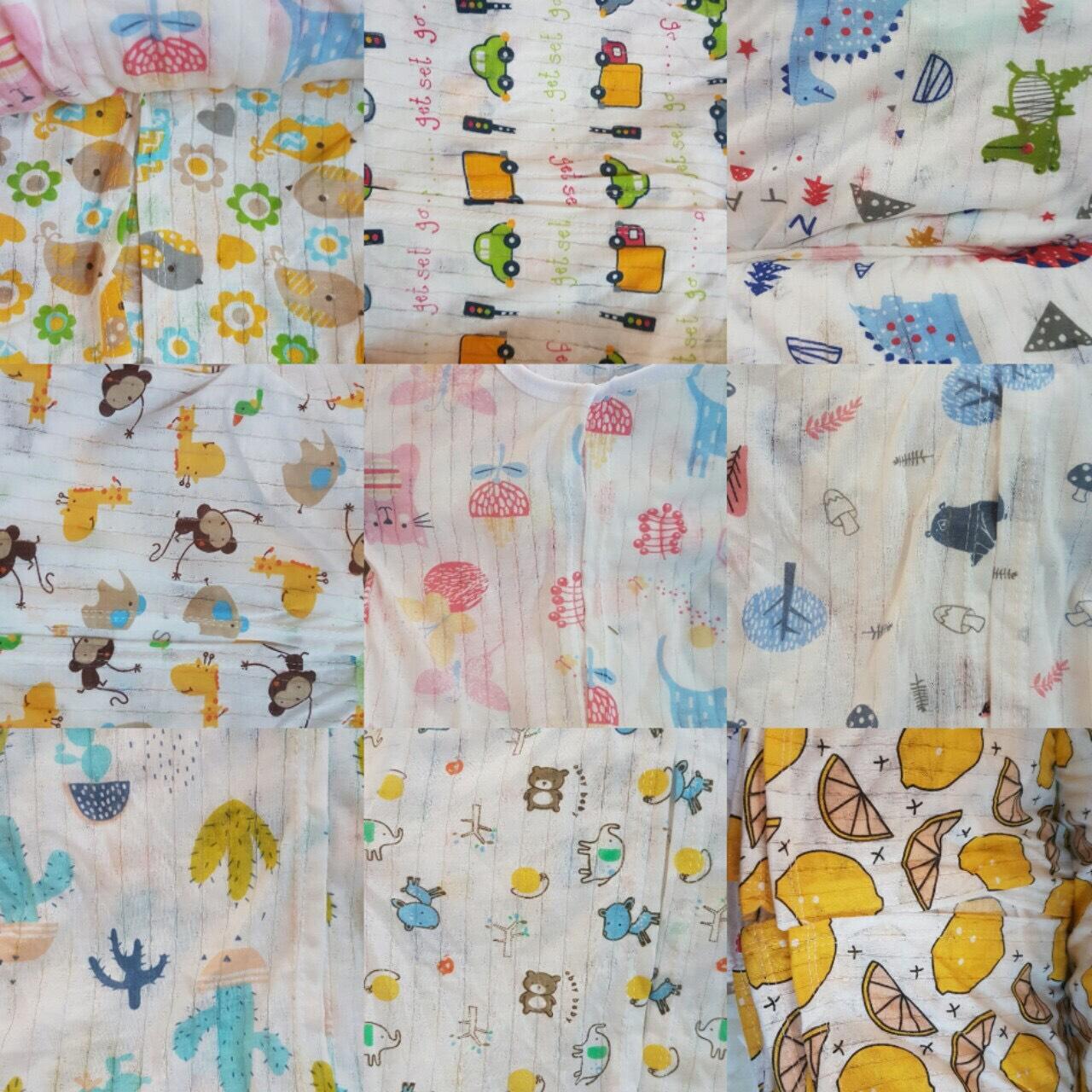 set 4 bộ cotton giấy cho bé ( KÈM QUÀ TẶNG )
