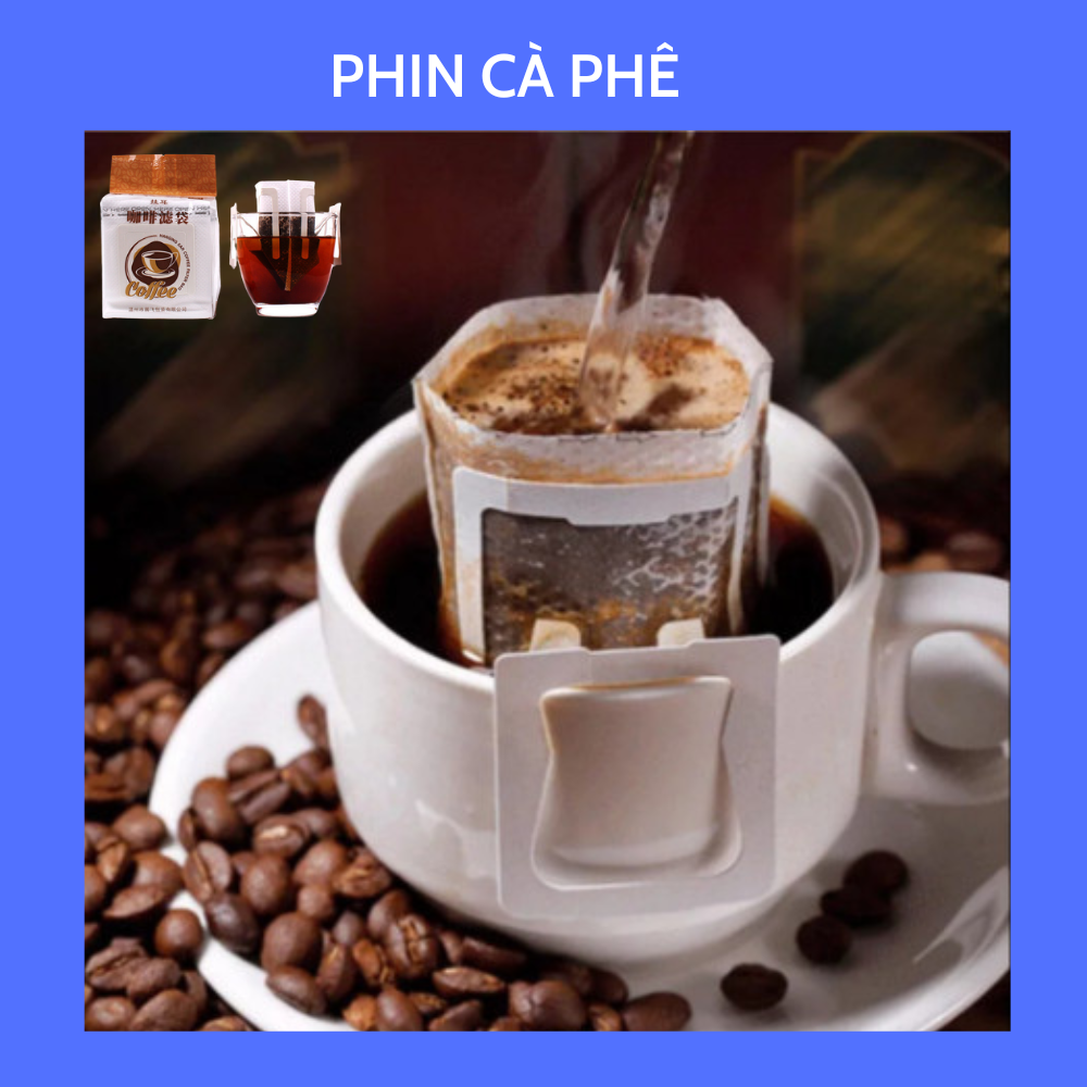 50 Phin giấy cà phê, túi lọc cà phê, phin pha cà phê đi du lịch PCP01