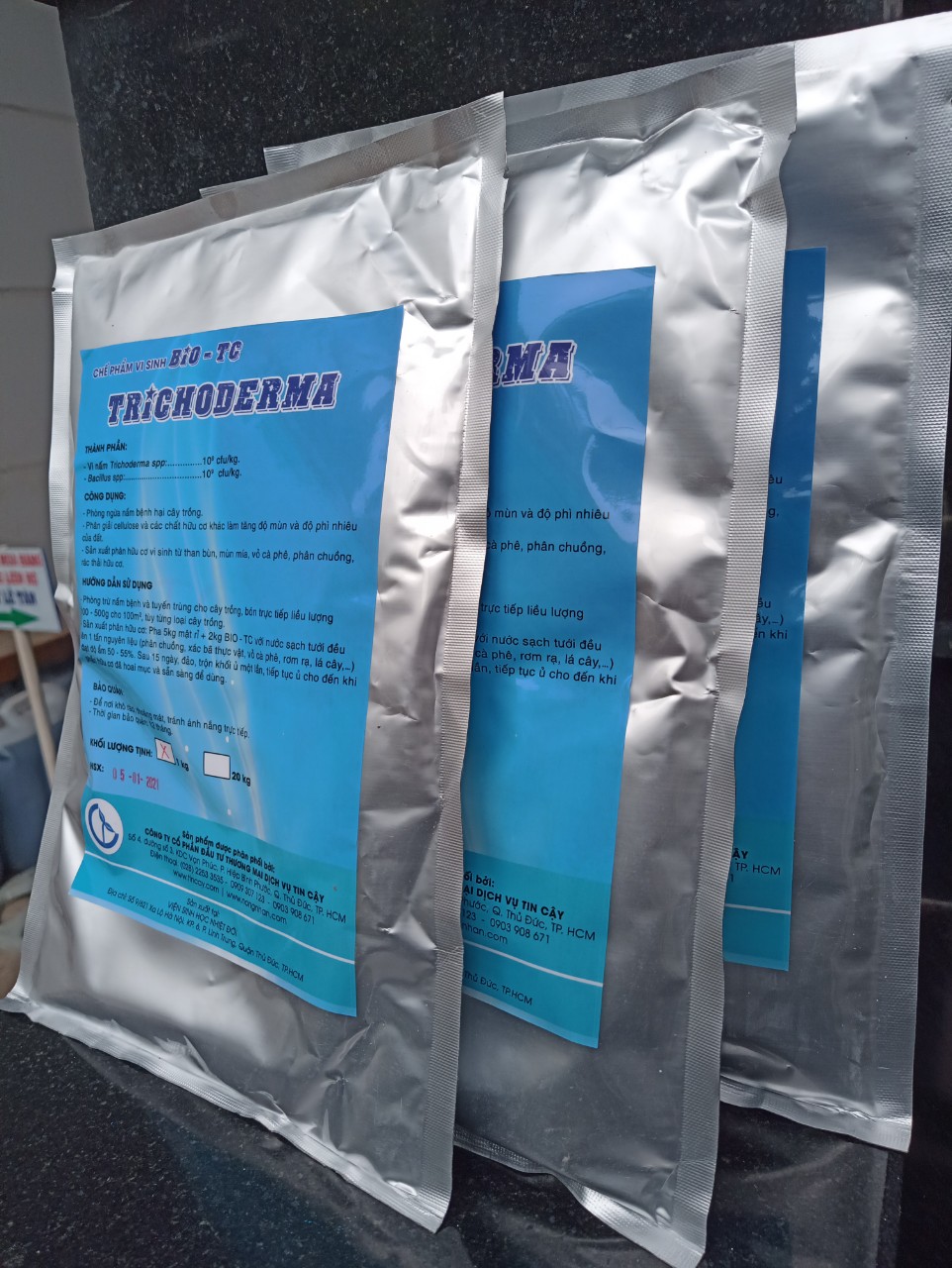 [FreeshipMAX] CHẾ PHẨM VI SINH TRICHODERMA (BIO-TC) GÓI 1KG_tincay