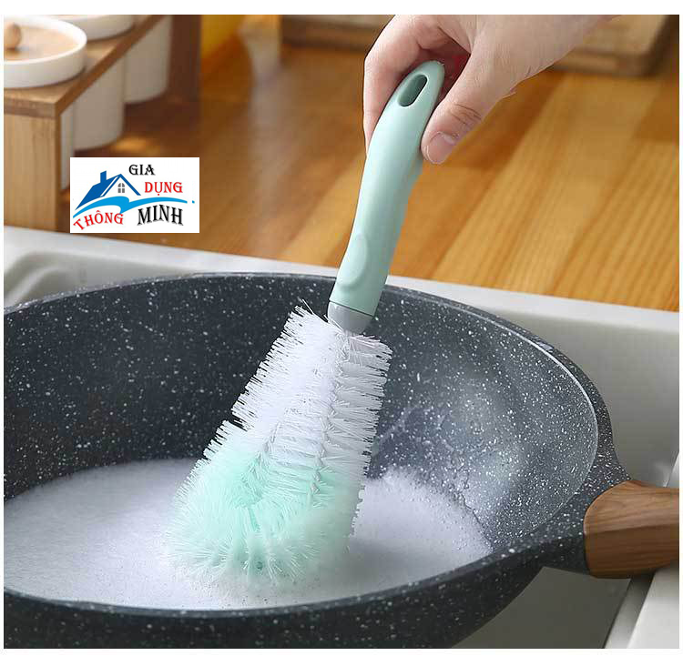 Chổi cọ rửa cốc bình ly đa năng, chổi cọ bình sữa đa năng