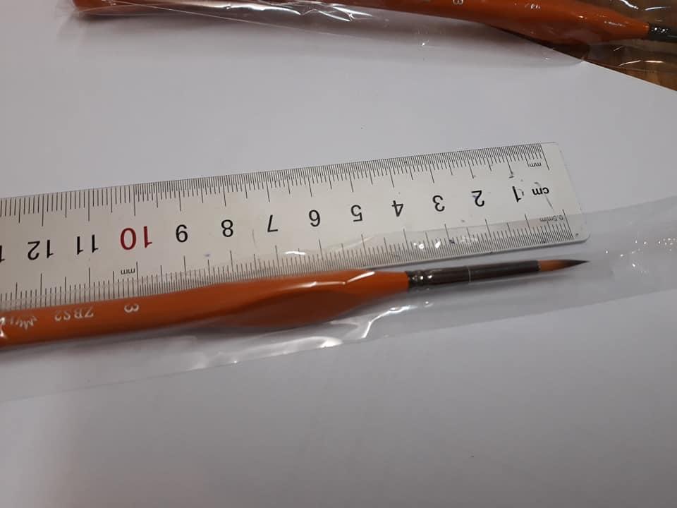 Cọ vẽ Hand, các số