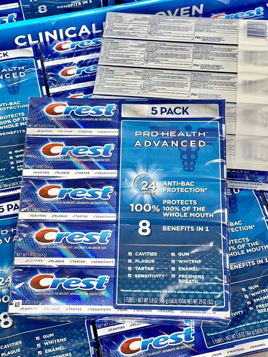 KEM ĐÁNH RĂNG Crest Pro Health ADVANCED-500g