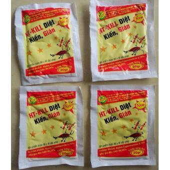 Set 10 Gói Thuốc Diệt Kiến Gián Mối HT - KILL Gói 20gram