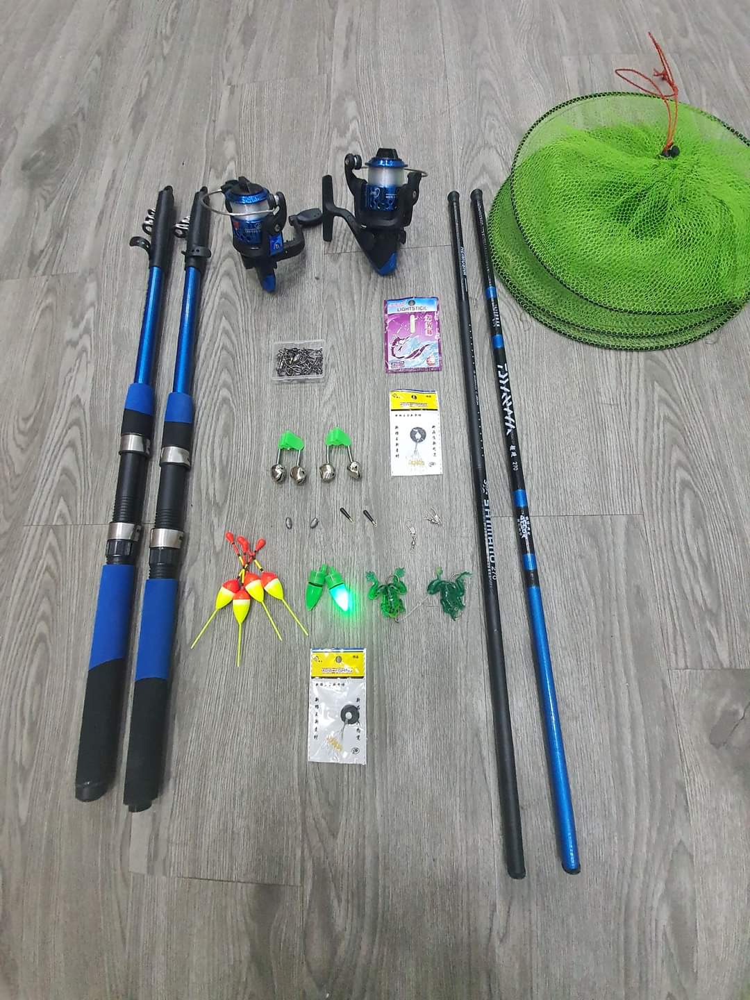 Bộ 4 cần  câu shimano