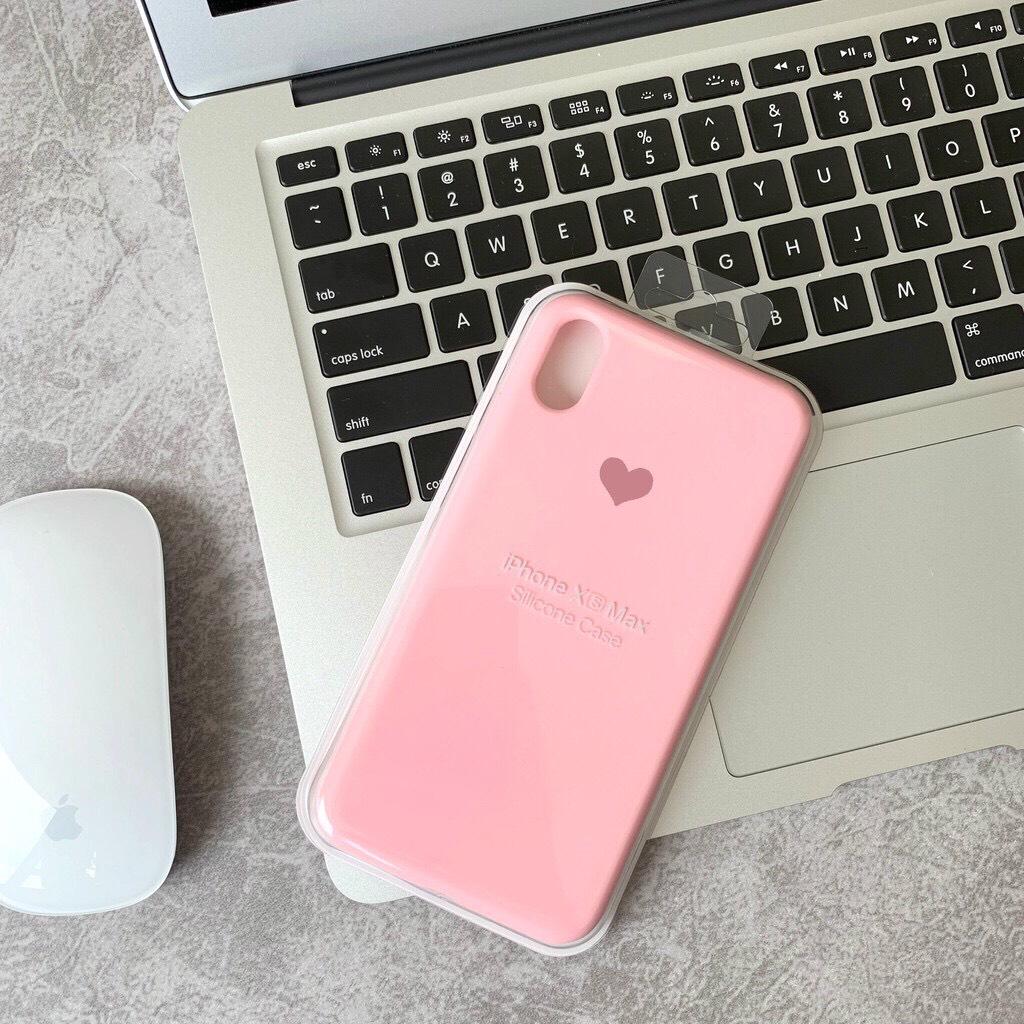 ỐP ĐIỆN THOẠI CHỐNG BẨN LOGO TRÁI TIM - ỐP IPHONE