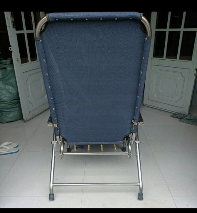 Ghế Bố Xếp Inox 100% ( Hàng Chất Lượng )