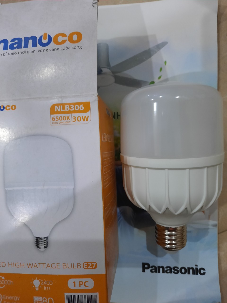 [HCM]ĐÈN LED BULB TRỤ NANOCO NLB303/NLB304/NLB306 30W