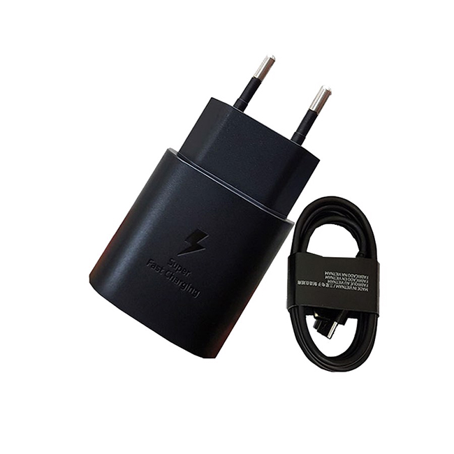 Sạc nhanh SAMSUNG 25W zin (Kèm cáp SS 2 đầu type C ZIN)