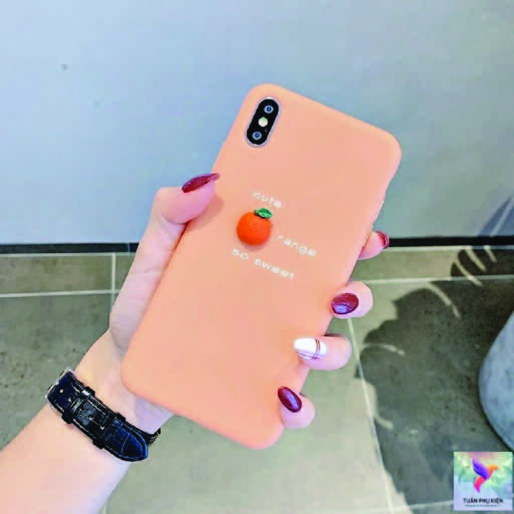 Ốp Lưng Iphone ⚡ Ốp Lưng Điện Thoại Iphone Trái Cây Tí Hon 3D ⚡  - Iphone 6 / Iphone 6s / Iphone 6Plus / Iphone 6S Plus / Iphone 7 / Iphone 8 /Iphone 7Plus / Iphone 8Plus / Iphone X / Iphone Xs / Iphone Xsmax /Iphone 11 / Iphone 11Promax