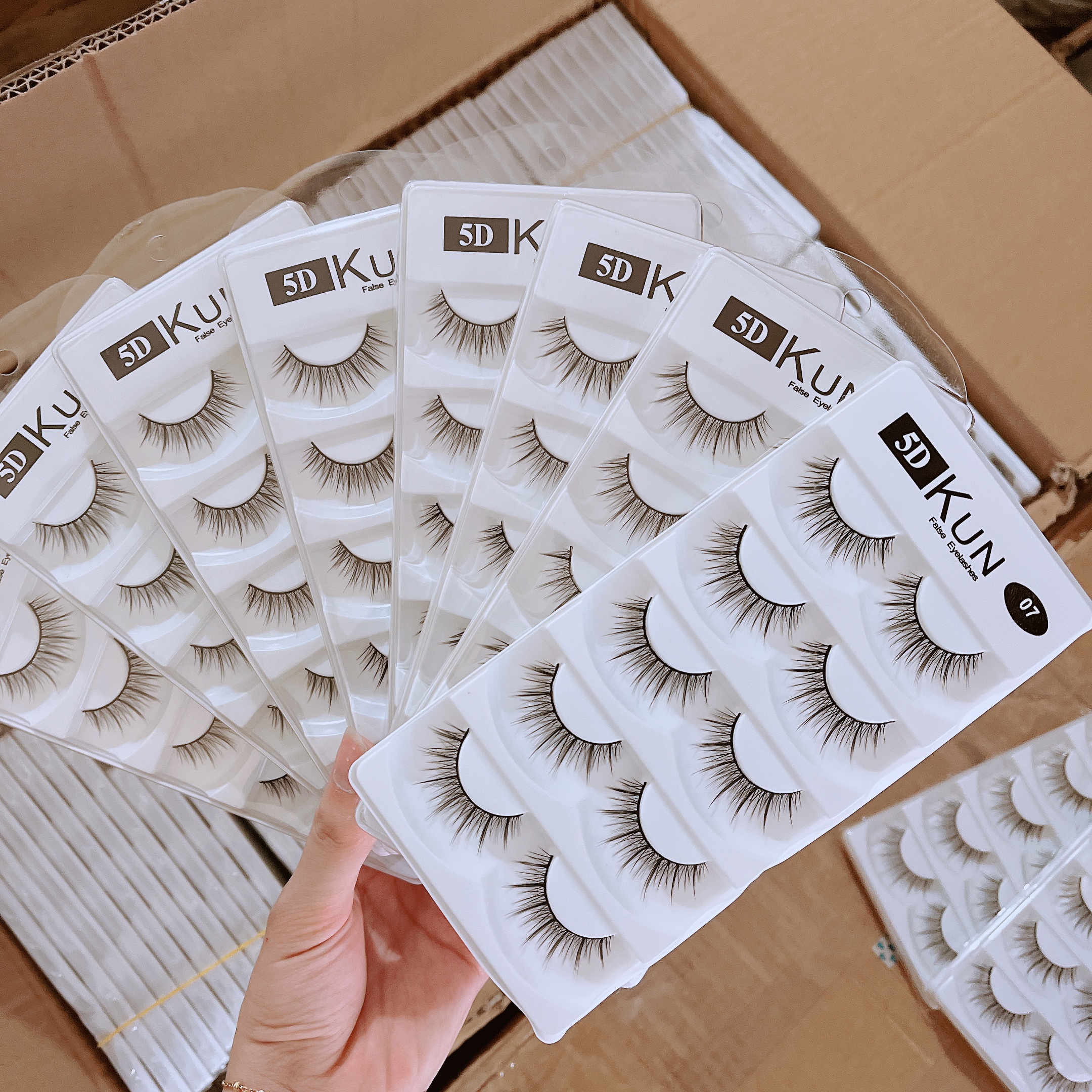 Mi Giả Kun 5D False EyeLashes Đủ Các Mã Mi [Chính Hãng]