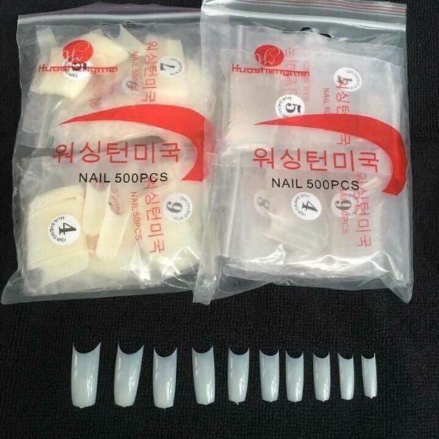 Móng nối lẻ size, móng tip lẻ size MOON NAIL