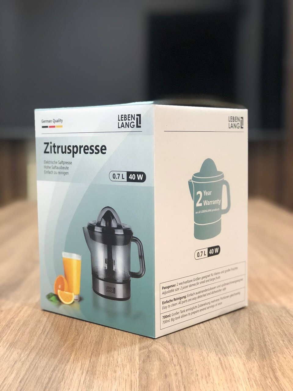 MÁY VẮT CAM CITRUS JUICER 0.7L CỦA LEBEN LANG Lazada.vn