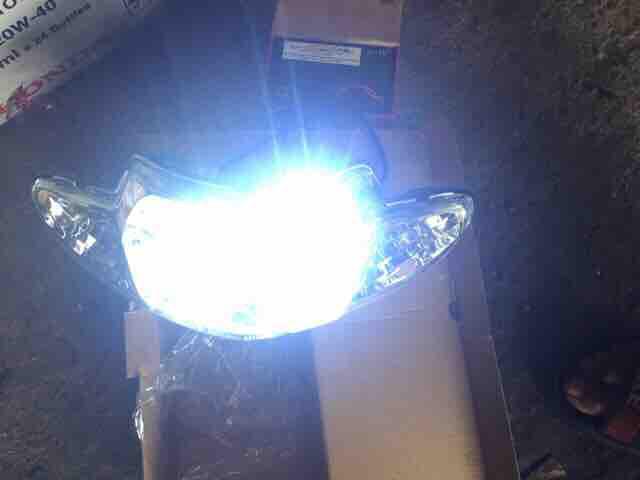 Pha đèn led wave anpha 100 / cụm pha led wave