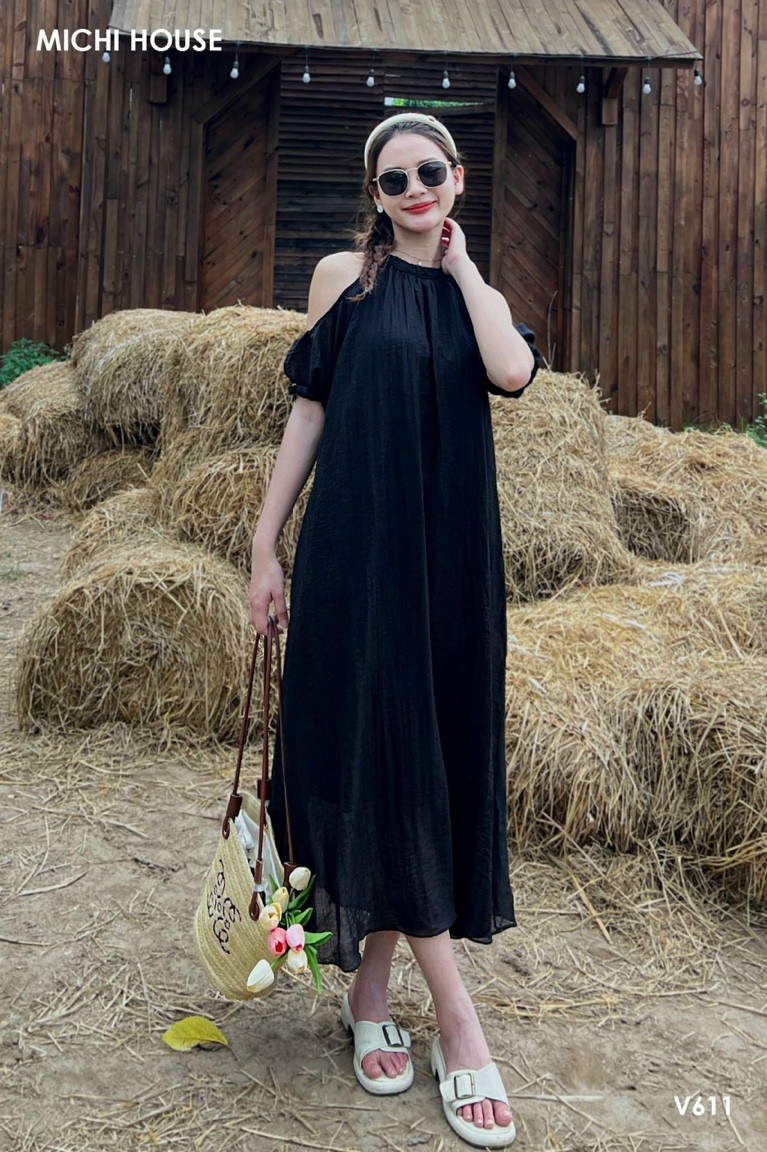 váy bầu thời trang kết hợp mặc sau sinh