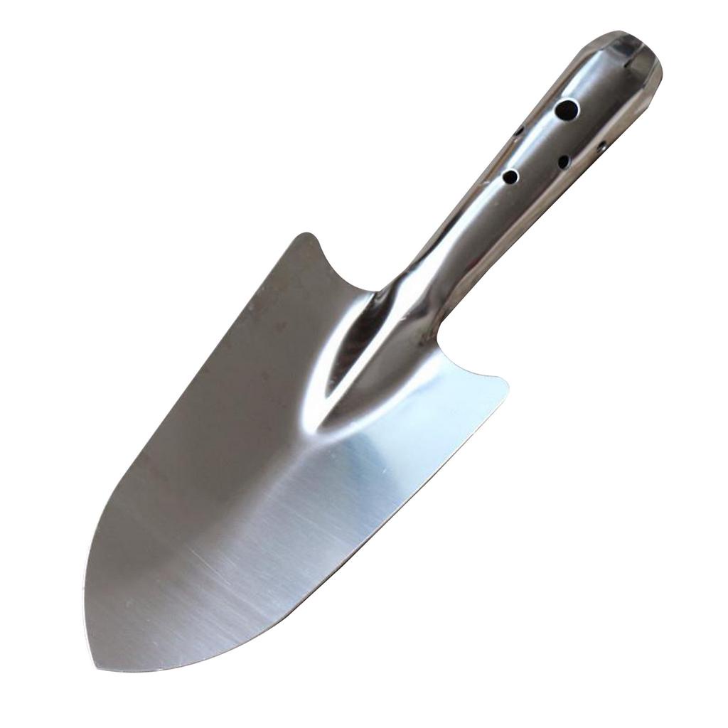 Xẻng làm vườn 100% INOX siêu chắc siêu bền