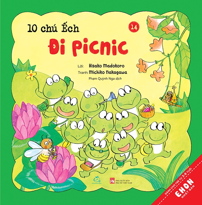 Fahasa - Bộ Sách 10 Chú Ếch (Tập 13 Đến Tập 18) - Bộ 6 Cuốn