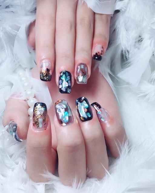 Sét xà cừ siêu sáng siêu mỏng nail