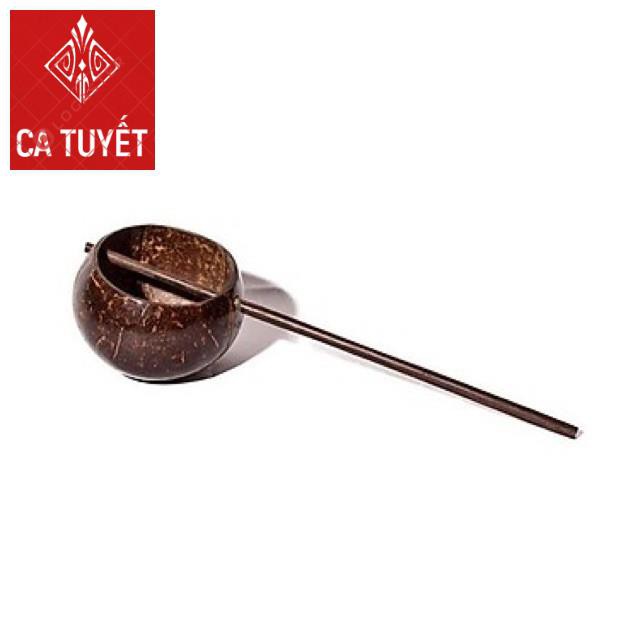 Gáo dừa múc rượu đầu tròn (Hàng Cao Cấp)
