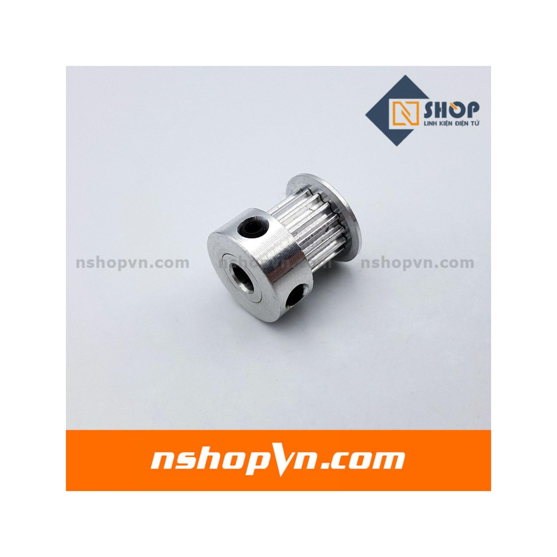 Puly GT2 16 răng trục 4mm