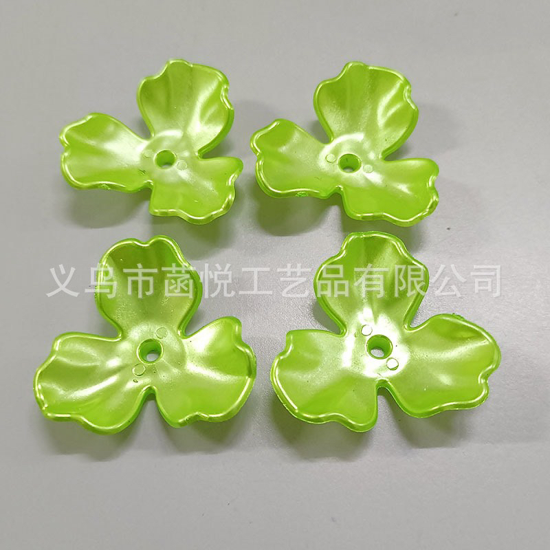 Cánh hoa nhựa abs 3 cánh làm hoa 100gr 27mm 38mm