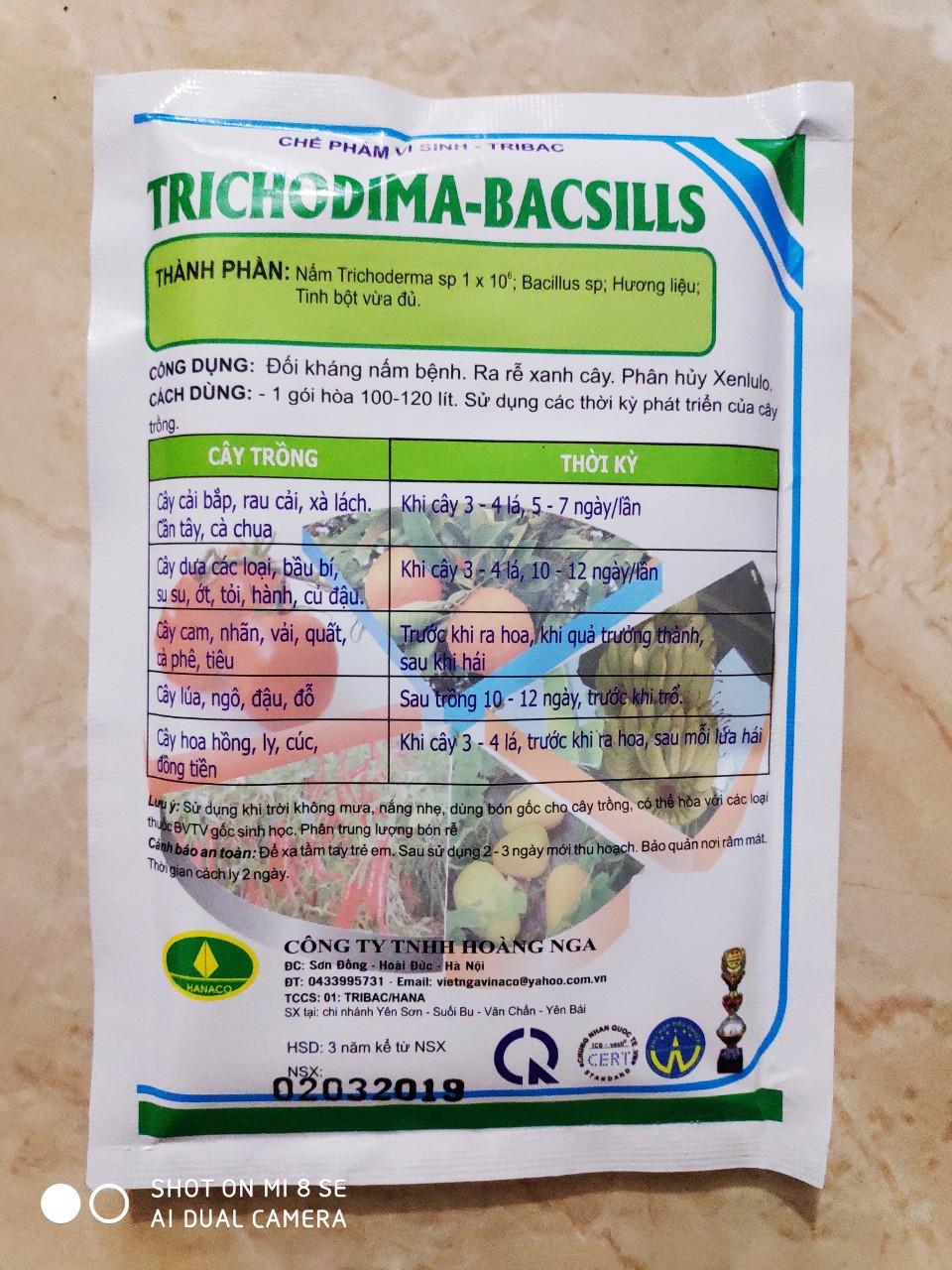 Combo 10 gói Nấm Trichoderma 100g