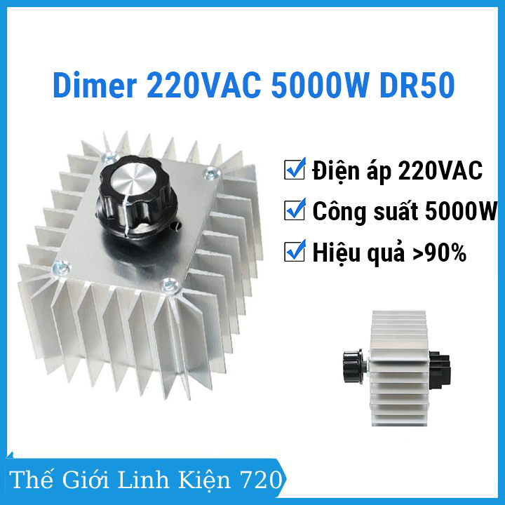 Dimer 220vac 5000w dr50