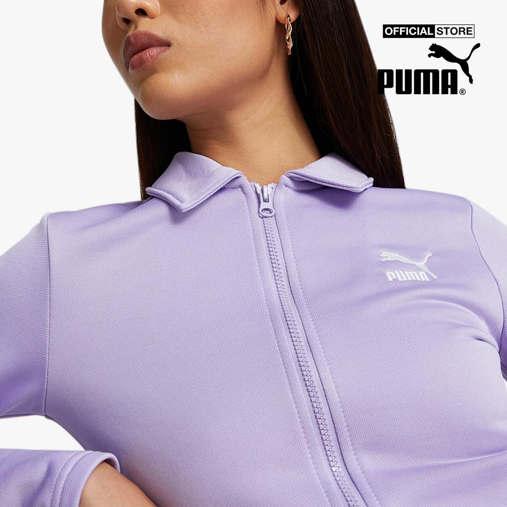 PUMA - Áo polo nữ tay dài phối zip Classics539004-25