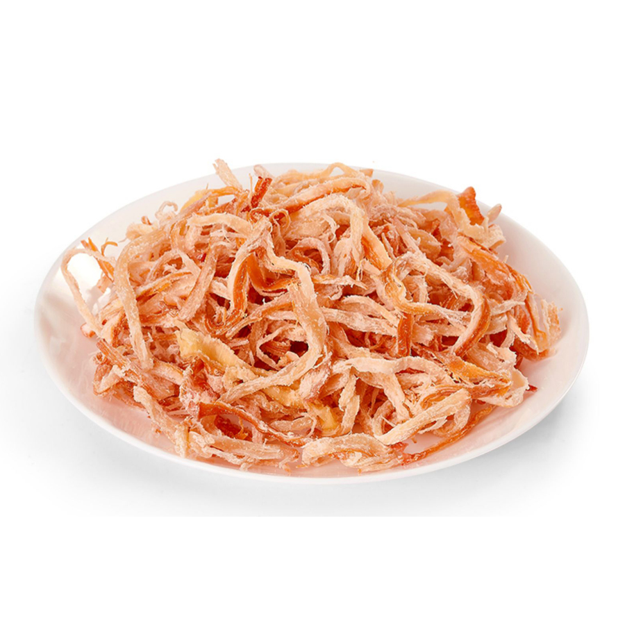 Mực xé sợi hấp nước cốt dừa hàng chuẩn siêu ngon 250gr