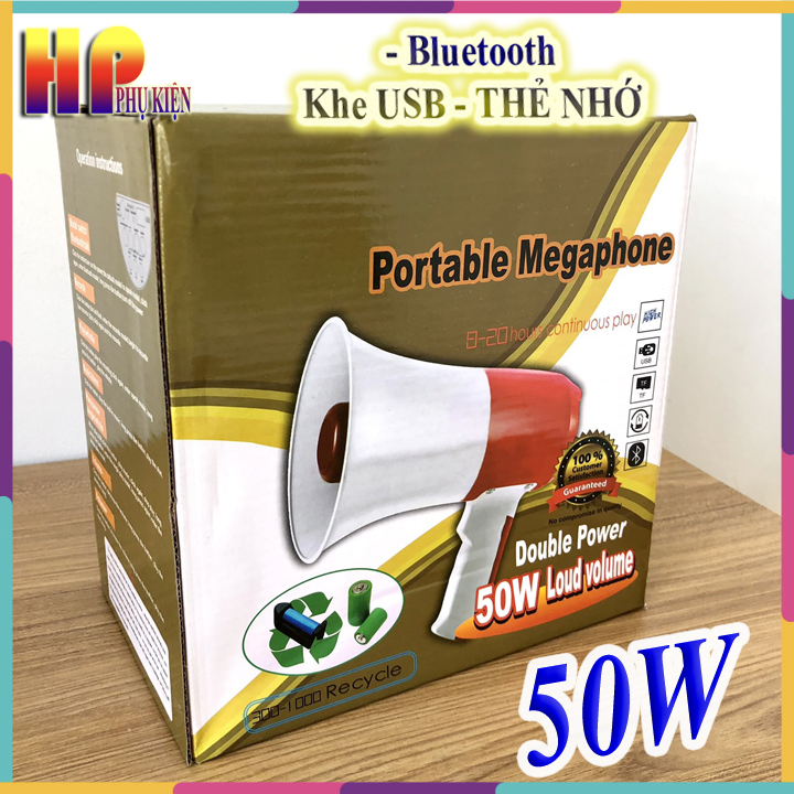 Loa Phóng Thanh có Bluetooth, khe cắm USB - thẻ nhớ