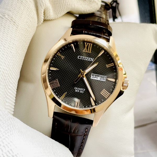 Đồng hồ nam dây da chính hãng Citizen BF2023-01H Bảo hành 1 năm- Pin trọn đời Hyma watch
