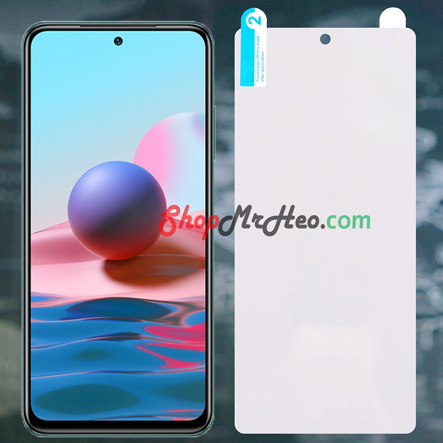 Dán dẻo ppf full màn hình xiaomi redmi note 10 - redmi note 10 pro