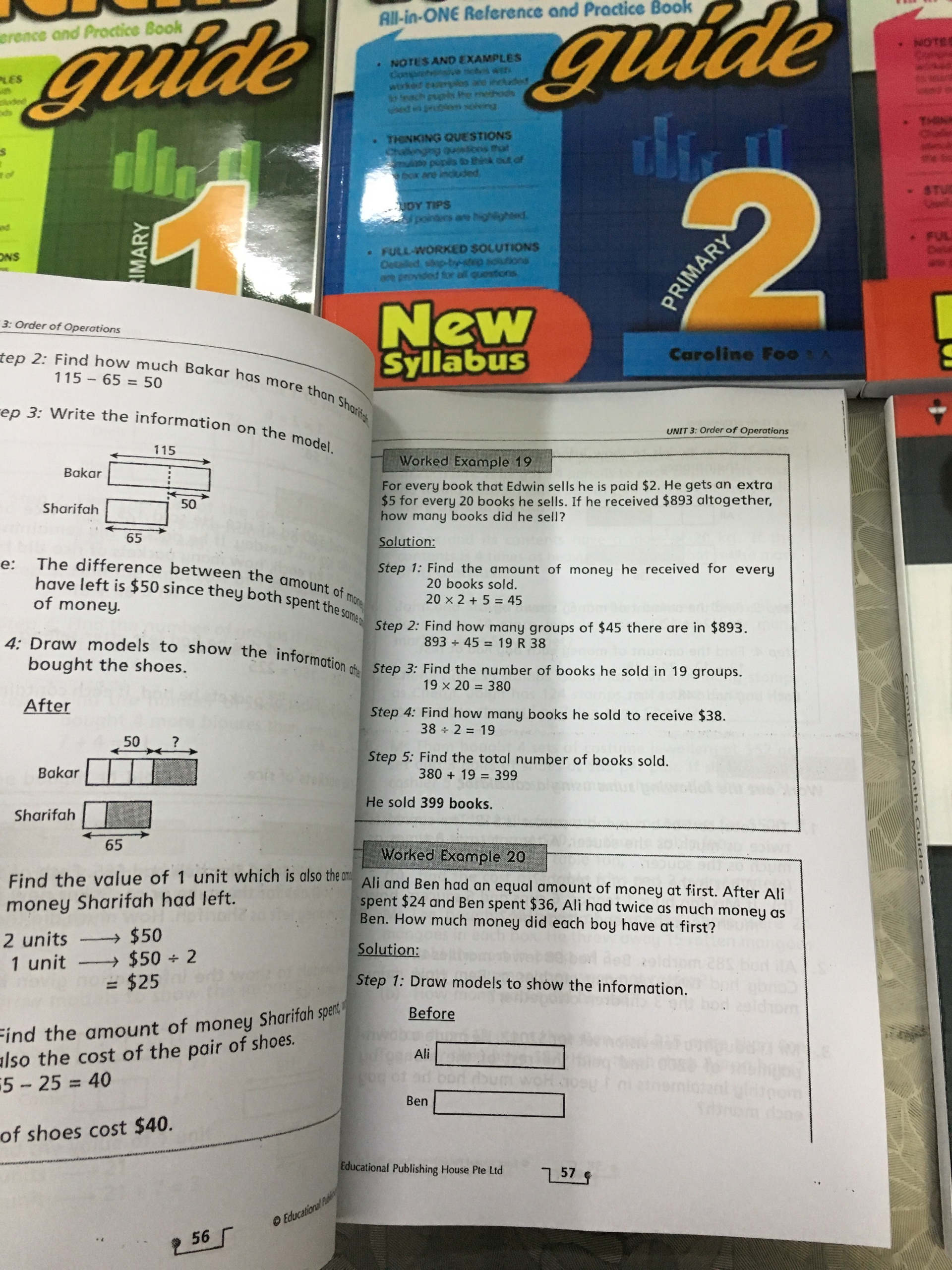 sách Complete Math guide grade 1-6
