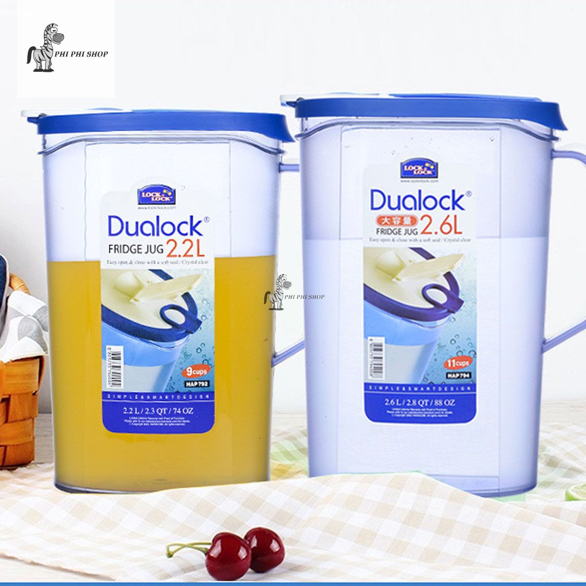 Bình đựng nước Lock&Lock Dual Lock 2,6L HAP794