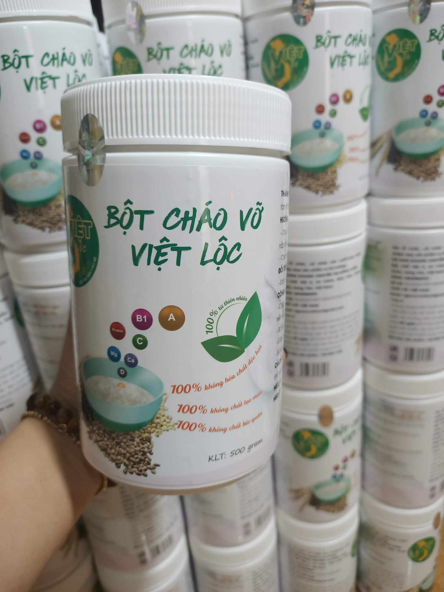 Cháo Vỡ Việt Lộc dành cho bé 8 tháng