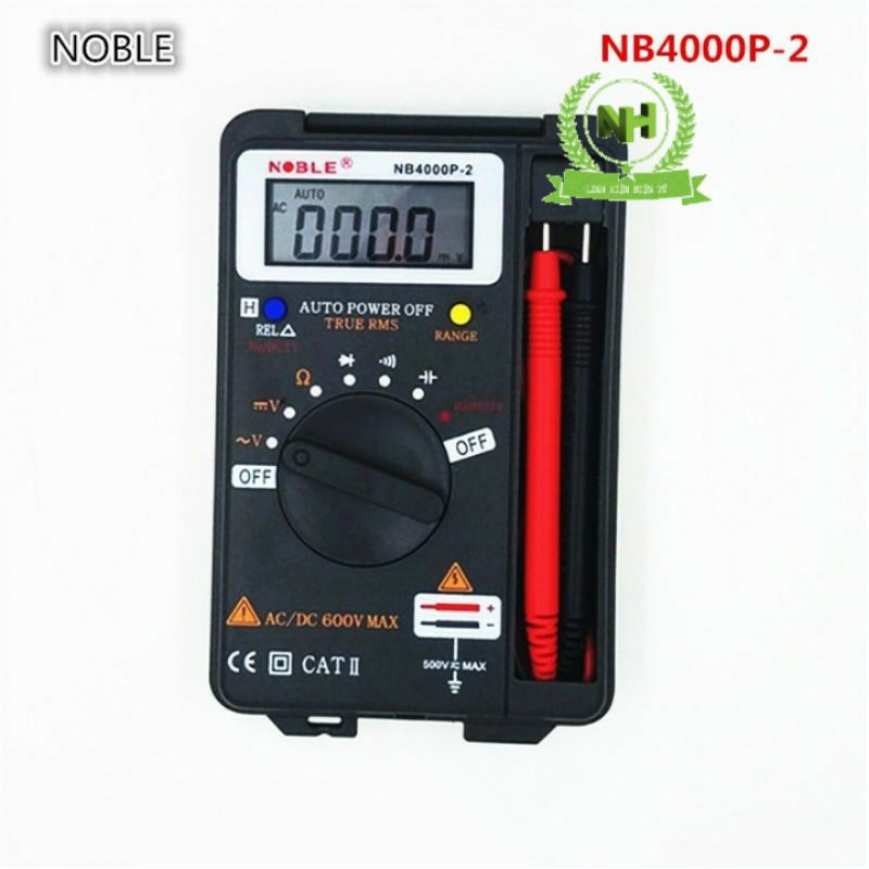 Đồng hồ vạn năng điện tử NOBEL NB4000P-2 Đo Tụ và Tần số