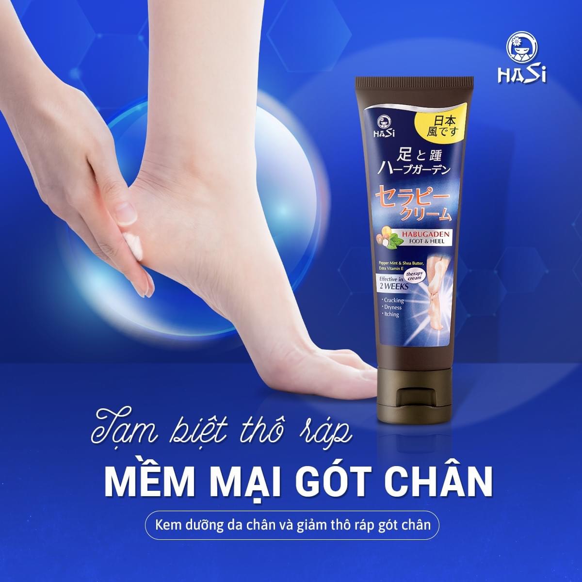 HASI HABUGADEN FOOT & HEEL THERAPY CREAM 80g