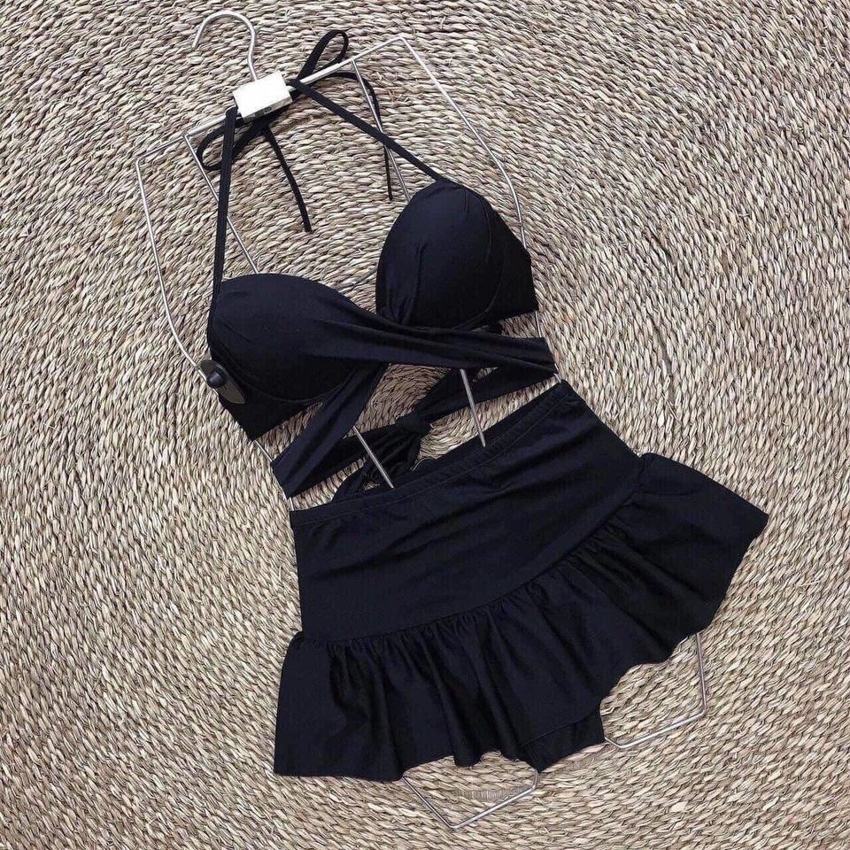 [HCM]Bikini Đồ Bơi Đi Biển Hai Mảnh Gọng Chéo Chân Váy Đuôi Cá Secxy AG0630 ODERI