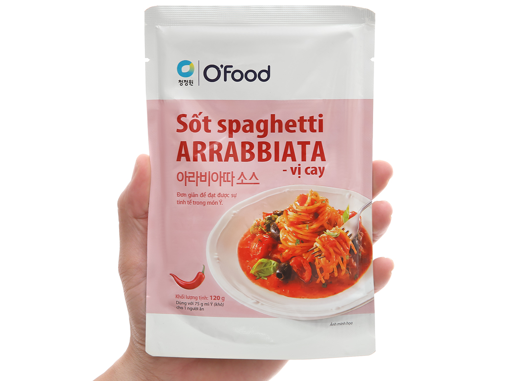 Sốt spaghetti o'food gói 120g