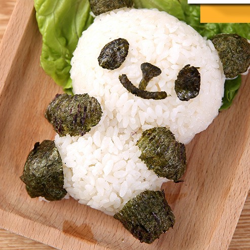 Khuôn Bento Ép Cơm Gấu Trúc Siêu Yêu