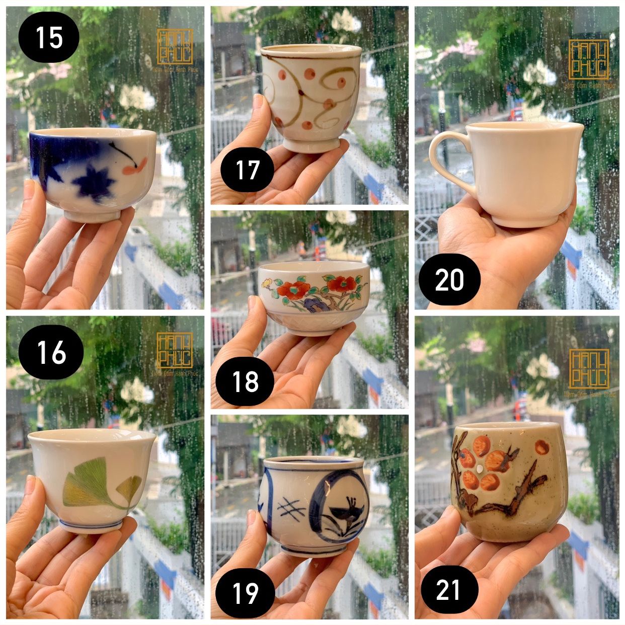 Japanese ceramic cup (20.000đ each)