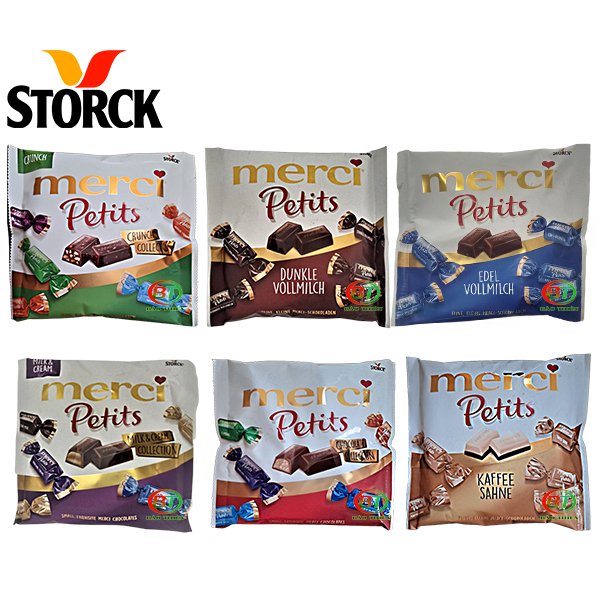 Kẹo sô cô la Merci ( Nhiều vị) gói 125g