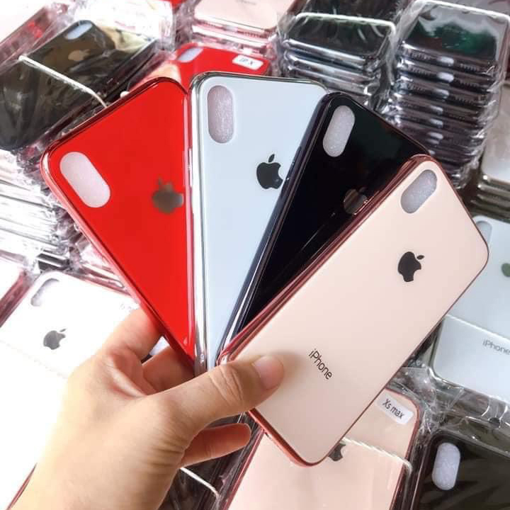 [HCM][10 mẫu] Ốp Lưng iPhone 7 / iPhone 8 Mặt Kính Sang Trọng