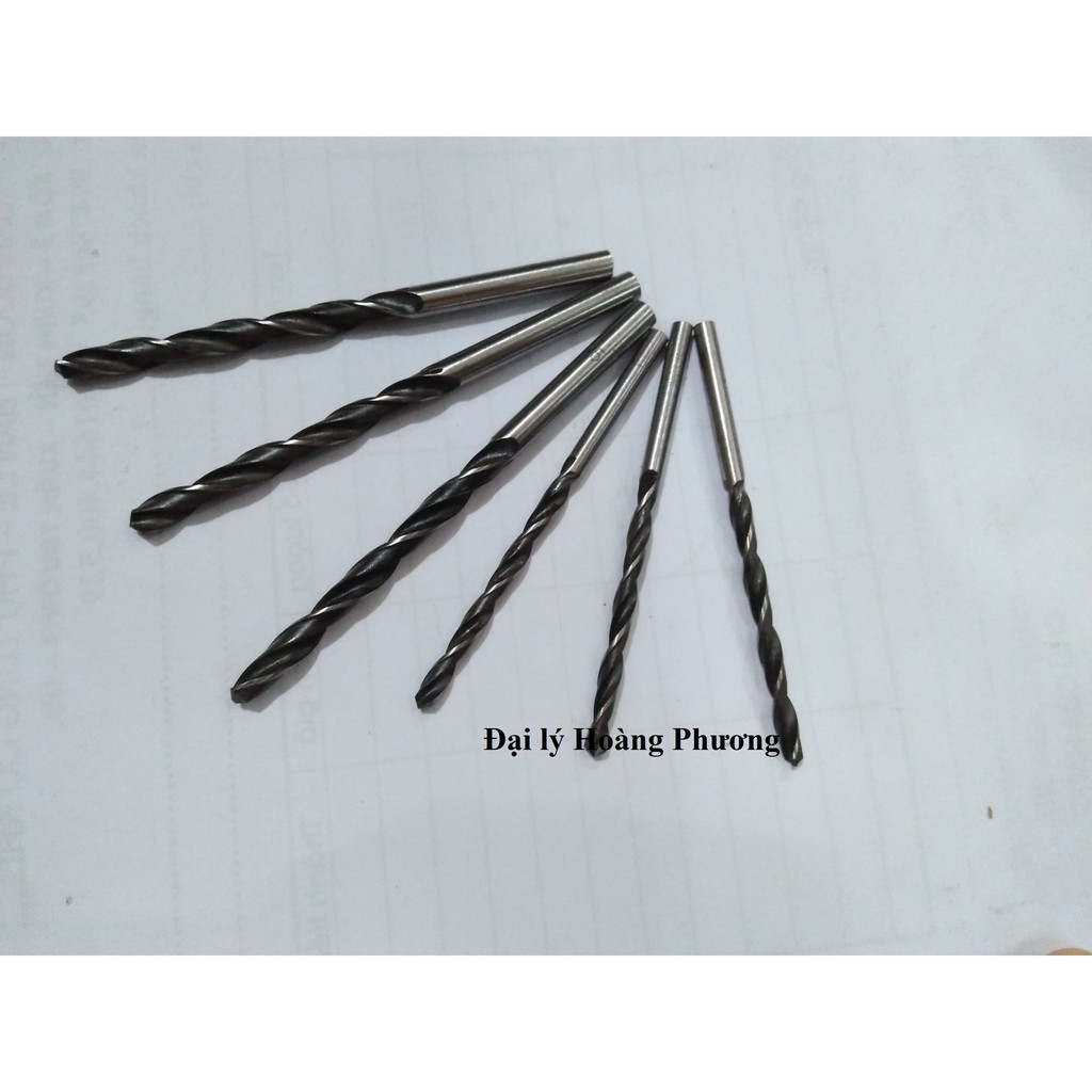 Mũi Khoan Sắt Đen Trắng ( Từ 2-7Mm)