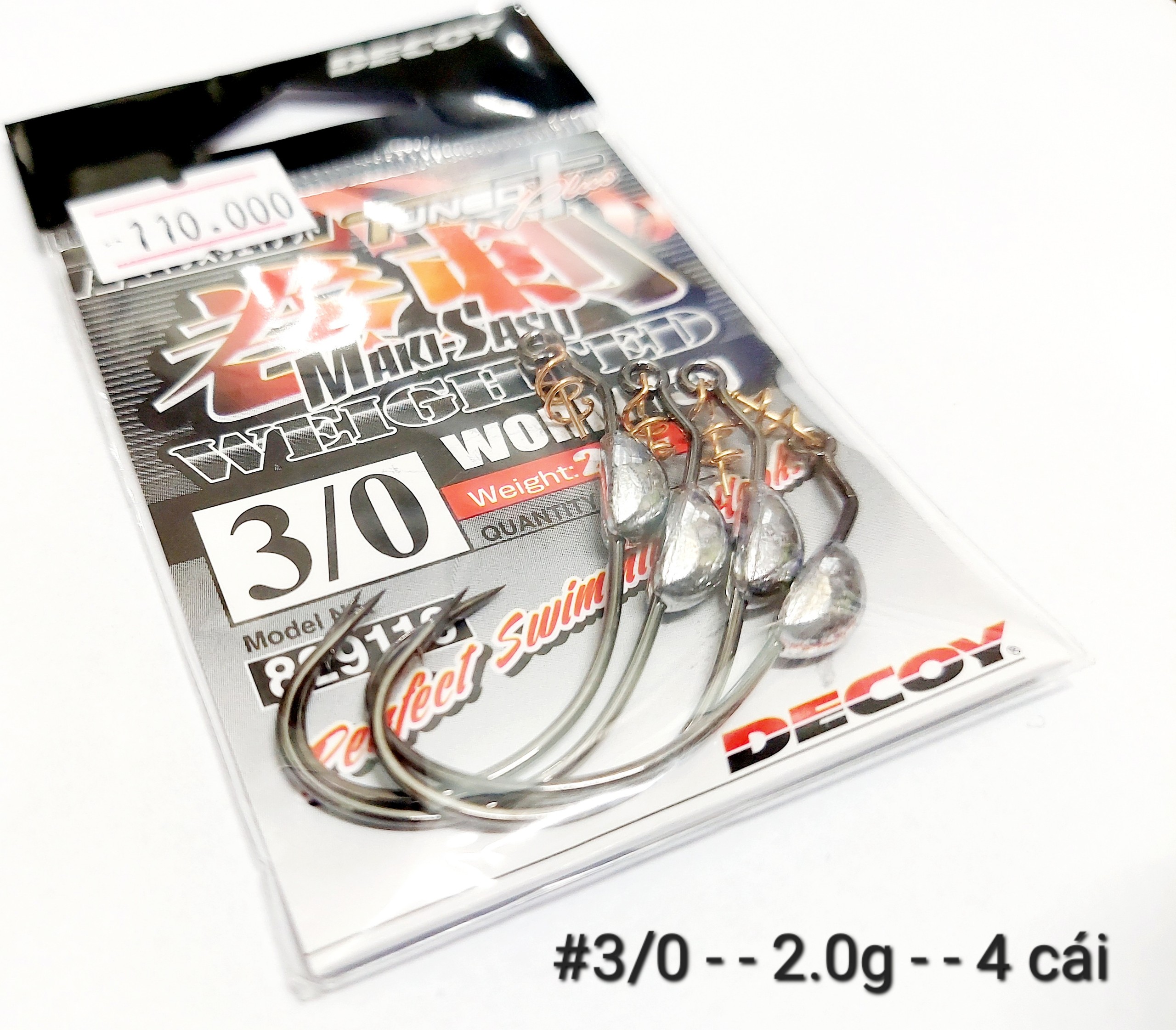 Lưỡi Decoy TunedT Plus Maki sasu  Decoy 巻刺 Worm 130