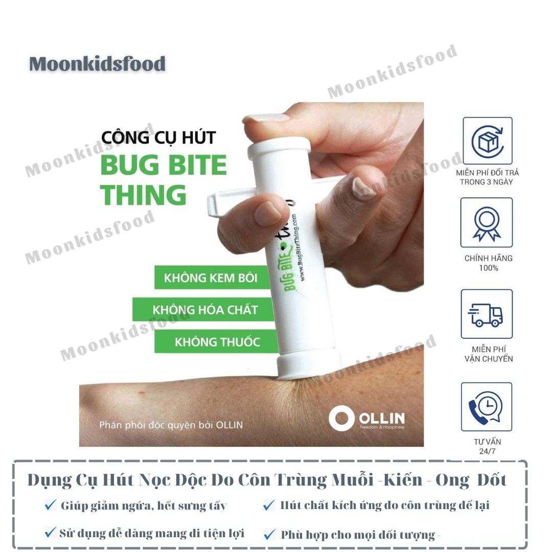 Dụng Cụ Hút Nọc Độc Do Kiến Muỗi Ong Đốt Bug Bite Thing