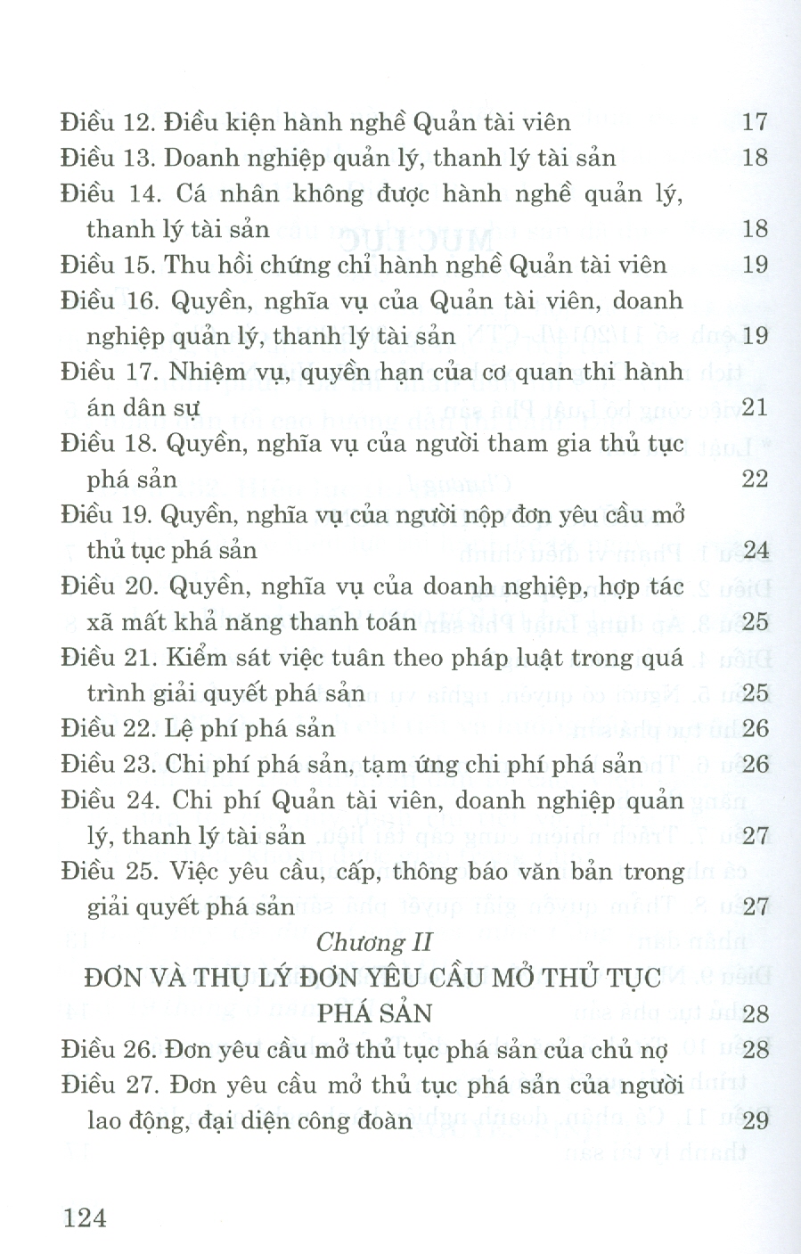Luật Phá Sản (Hiện Hành)
