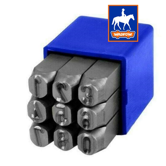 Bộ Đóng Số 9 Cây 6mm WADFOW WCC9596