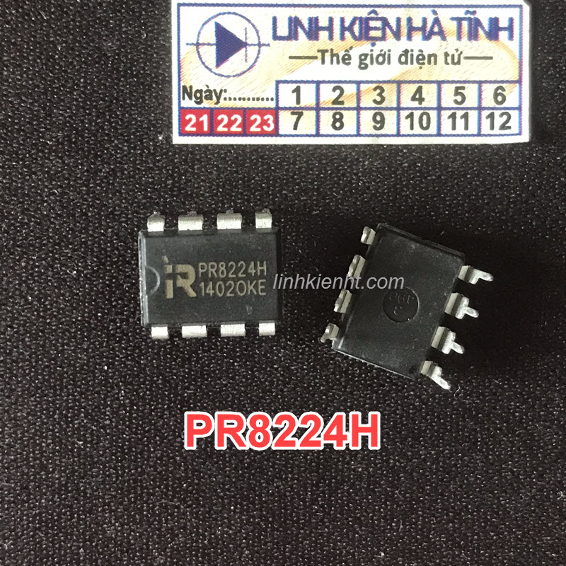 Túi 3 con ic nguồn pr8224h pr8224 dip-8 mới